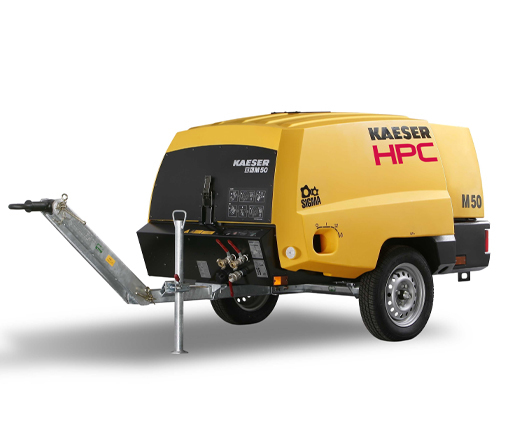 HPC Kaeser portable air compressors