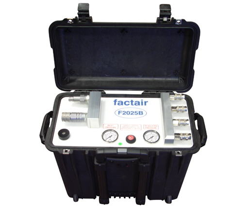 Factair breathing air distribution cabinets and hoses